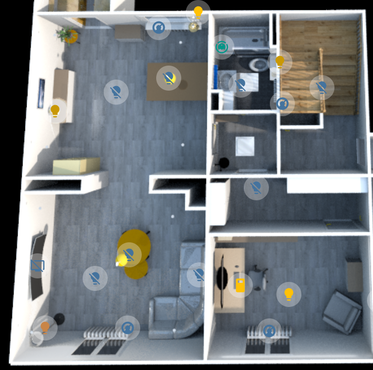 3D Gebäude Dashboard